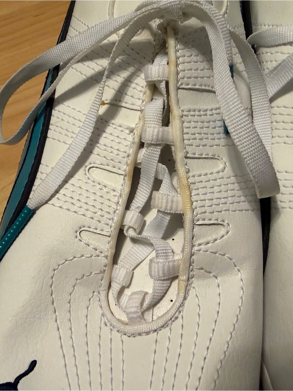 Puma White & Blue Women's Shoes Sport Kicks Casual Sneakers Size 10 NWOT - Picture 8 of 9